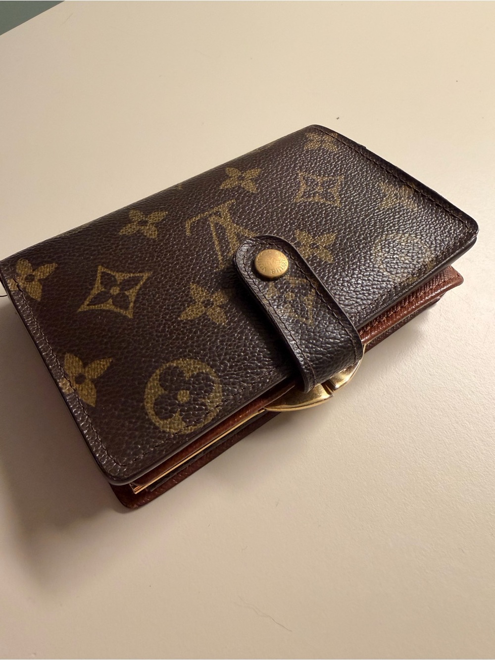 Louis Vuitton Monogram Snap Wallet - Viennois Kisslock